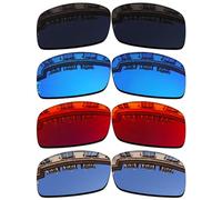 Vonxyz Juego de 4 lentes de repuesto para Oakley Square Wire 2 (2014) gafas de sol Combo Pack
