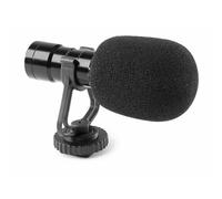 Vonyx CMC200 - Micrófono para Smartphone & Cámara, Compatible con Android e iPhone, Plug & Play, Incluye Espuma para Cancelación de Ruido, Ideal para Crear Vlogs y TikToks