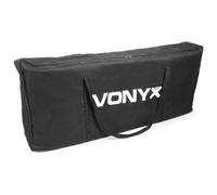 Vonyx DB2B Bolsa para pantalla DJ plegable | Nylon resistente, protege frente a golpes y polvo, plegado compacto, fácil transporte