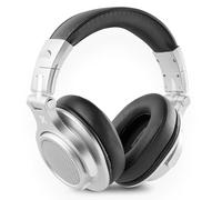 Vonyx HDX120SL Auriculares DJ con Drivers de 40 mm Aluminio | Ajuste confortable, sonido detallado, fácil transporte, para estudio y cabina DJ