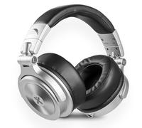 Vonyx HDX200SL Auriculares DJ Profesionales con Drivers de 50 mm Aluminio | Escucha precisa, excelente aislamiento, diseño resistente, para producción musical