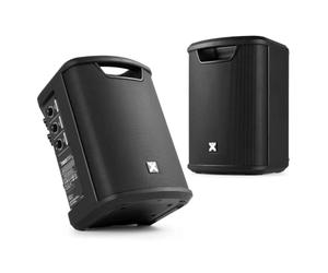 Vonyx Pro X1A - Pack de 2 Altavoces portátiles Bluetooth 500W para Eventos | Incluye 2 altavoces activos con Bluetooth, pairing estéreo inalámbrico, mezclador incorporado, ideal para DJs y celebraciones