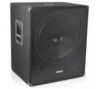 Vonyx SMW18 Subwoofer pasivo PA 18 Pulgadas 1000W | Filtro de paso bajo integrado, asas empotradas, múltiples conexiones, perfecto para DJs e instalaciones