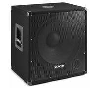 Vonyx SMWBA18MP3 Subwoofer Bi-AMP 18pulgadas/1000W y BT