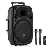 Vonyx Verve38 - Altavoz Activo Bluetooth USB 12" 800W Color Negro | Bluetooth y USB incorporados, potencia de 800W, woofer de 12 pulgadas, para locales, discotecas y eventos al aire libre