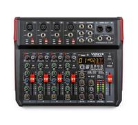 Vonyx VM-KG08 - Consola de mezclas de 8 canales con Bluetooth y USB