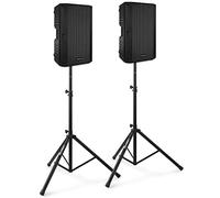 Vonyx VSA150S - Altavoz Activo Bluetooth USB 15" 1000W Color Negro | Bluetooth y USB incorporados, potencia de 1000W, woofer de 15 pulgadas, pensado para DJ móviles y sonido de calidad