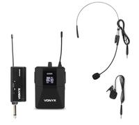 Vonyx WM55B Sistema inalámbrico UHF con petaca y Receptor