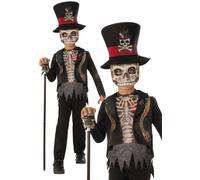 Voodoo Disfraz para Niño Esqueleto Halloween Niños Disfraz Día De La Muerta
