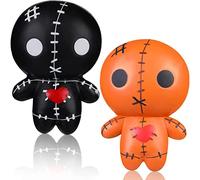 Voodoo Dolls Fantasma Espeluznante Suave Lento Ascenso muñecas de Terror Juguetes de Alivio de estrés para la Fiesta de Halloween