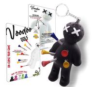 Voodoo Golf Soporte para camiseta de bola, accesorio para llavero novedoso para bolsa, regalos para hombres, se adapta a camisetas de 3 1/4, 2 3/4, 1 1/2, Negro -, Small