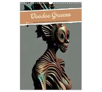 Voodoo Queens (Wall Calendar 2027 DIN A3 portrait), CALVENDO 12 Month Wall Calendar: Women of Voodoo created with Artificial Intelligence