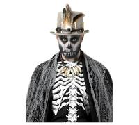 Voodoo Top Sombrero Adulto Halloween Victoriano Witch Doctor Vapor Punk Disfraz