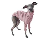 VOODUE Ropa de algodón con Cuello Alto for Perros, Ropa for Perros de Dos Patas, Chaqueta de Galgo Whippet Doberman, Pijamas cómodos, Abrigo for Mascotas de Primavera y Verano 5XL (Color : Pink, Siz