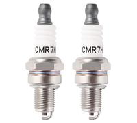 VooGenzek 2 Piezas CMR7H Bujías para Motosierra, Bujía CM5H / CMR5H / CMR6H / CMR7H Reemplazo, Bujía para Desbrozadora, para 3066, 965/RZ7C/RZ7CT10, TR14C/TR14S, 4194, AC7R