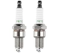 VooGenzek 2 Piezas F6TC Bujías para Motosierra, Bujía F6TC / F7TC Reemplazo, Bujía para Desbrozadora, para GX120 GX200 GX240 Go Kart Mini Bike Tillage Polishing Machine 168F