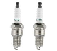 VooGenzek 2 Piezas F7TC Bujías para Motosierra, Bujía F6TC / F7TC Reemplazo, Bujía para Desbrozadora, para GX120 GX200 GX240 Go Kart Mini Bike Tillage Polishing Machine 168F