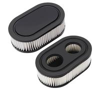 VooGenzek 2 Piezas Filtro de Aire para Cortacésped, Compatibles con Motores Briggs & Stratton 798452 593260, Filtro de Aire de Repuesto para Cortacésped con Operador a Pie
