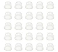 VooGenzek 25 Piezas Bombillas de Imprimación para Carburador, Gasolina Combustible Primer Bombilla, Carburador Primer Bombilla Primer, para Cortadora de Césped, Desbrozadora, Recortadora (19mm)