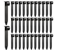 VooGenzek 35 Piezas 16mm Estacas de Apoyo para Riego por Goteo, Soporte Tubo Riego Piquetas, Estacas para Manguera de Riego, para Manguera de 16mm, para Huertos, Plantas o Macizos de Flores