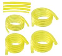 VooGenzek 4 Piezas 0.6m 2x3.5/2.5x5/3x5/3x6 mm Mangueras de Combustible, Manguera de Aceite, para Cortacésped, Cortadora de Cepillo, Motor General