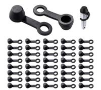 VooGenzek 40 Piezas 6mm Cubierta de Purga de Freno, Tapones de Pezón de Purga, Tapa Goma de Purgador Frenos, para Coches Motocicletas