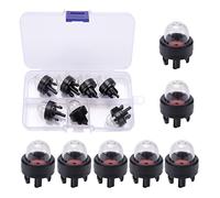 VooGenzek 7 Piezas Bombilla de Imprimación, Cebador Bomba de Combustible, Snap-In Carburador Cebador Bulbo, para Motosierra Cortadora de Césped Desbrozadora