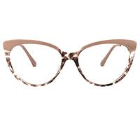 Voogueme Cameo Brown at Eye Gafas de luz azul para mujer, bloquean los rayos UV Anti Eyestrain Eyewear Gafas Ordenador Pantallas Trudie GOP153479-04