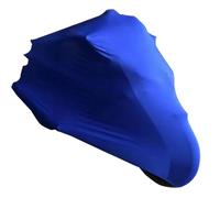 VOOIV Funda Moto Interior para BMW C 400 X/C 400 GT (2019 2020 2021 2022 2023 2024), Cubiertas de Tela elástica for Motocicleta de Interior Protector UV Cubierta a Prueba de Polvo,C Blue-Velvet