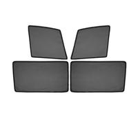 VOOIV Parasoles Ventanas Laterales Coche para VW T-Roc I 2017-2025, Transpirable Bloqueo Rayos UV Nocivos Privacidad Parasoles Accesorios,C/4Pcs Side+Rear