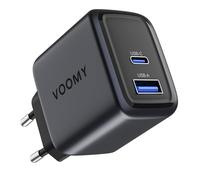 Voomy Caricatore USB C 35W 2 Porte, Alimentatore Caricatore Rapido PD per Tablet e Smartphone (35, Vatios)