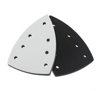 Vootnifig Almohadilla de lijado triangular de repuesto de 100 x 150 mm, 7 agujeros, accesorios para herramientas eléctricas