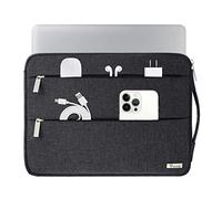 Voova Funda Portatil 14 14.6 Pulgadas Maletin Ordenador para Macbook Air Pro Lenovo ASUS Sumsung DELL Microsoft Surface Jumper Huawei Acer Negro