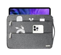 Voova Funda Portatil 14 14.6 Pulgadas Maletin Ordenador para Macbook Air Pro Lenovo ASUS Sumsung DELL Microsoft Surface Jumper Huawei Acer Gris Oscuro