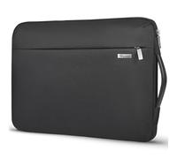 Voova Funda Portatil 15 Pulgadas para MacBook Air 15 360°Protectora Funda Ordenador para MacBook Air M2, Microsoft Surface, MacBook Pro Funda PC Tejido Impermeable Mejorado Bolsa Portatil, Negro