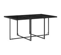 Vopese Bel Au?en Model3211026 - Juego de comedor de jardín con cojín, color negro