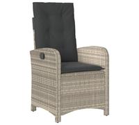 Vopese Bel Au?en Model3212413 - Juego de comedor de jardín con cojín, color gris claro