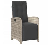 Vopese Bel Au?en Model3212600 - Juego de comedor de jardín con cojín, color gris claro