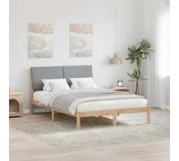 Vopese Cabecero de Cama Moderno de Pino Macizo con Acabado Mate Rústico, 217x165x93.5 cm, Soporte para 2 Personas