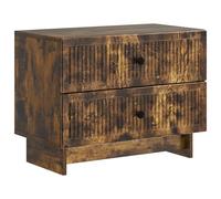 Vopese Cabecero de Madera Vintage con Almacenamiento, Diseño Elegante y Sostenible para Dormitorios y Salas de Estar