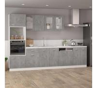 Vopese Holzwerkstoff Lyon - Cubierta para lavavajillas (59,5 x 3 x 67 cm, 59,5 x 3 x 67 cm), color gris