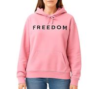 Vopetroy Freedom Hoodie Charlie Kirk Sweatshirt for Men & Women, Classic Casual Bold Graphic Print Pullover Sweat Shirt Unisex (Pink,M)