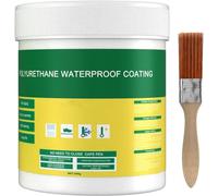 Vopetroy Innovative Sealer Mighty Paste, Waterproof Coating Anti-Leakage Agent, Polyurethane Waterproof Coating, Super Strong Bonding Innovative Sealer Mighty Paste with Paint Brush (300g)