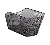 VORAGA Verio Cesta para Rueda de farhr, Adultos Unisex, Schwarz, 50 x 30 x 25 cm