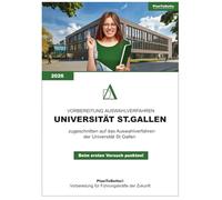 Vorbereitung Auswahlverfahren St. Gallen Universität: Theorie, Aufgaben & Interviewfragen zugeschnitten auf die HSG (PlanToDelta)