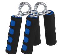VORCOOL 1 par - Ejercitador Mano Muscular Trainer mancuerna para Dedos (para Adultos Niños Fitness Atletas pianisten (Azul)