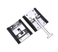 Vorcool - Cierre de puerta de entrada con cremallera de acero inoxidable para remolques de caravana