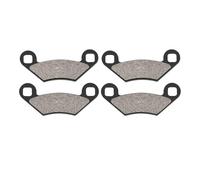Vordere Para POLARIS 250 325 330 400 450 Trail Magnum Xpedition Para Blazer 1 2 O 3 Pares Pastillas De Freno Delanteras Y Traseras Motorrad Bremsbeläge(2 Pairs Front)