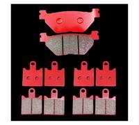 Vordere Pastillas De Freno Delanteras Y Traseras Cerámica Para FJR 1300 A 2006-2020 Motorrad Bremsbeläge(All 3 pair)