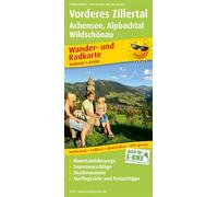 Vorderes Zillertal, hiking and cycling map 1:35,000: Wander- und Radkarte mit Ausflugszielen & Freizeittipps, wetterfest, reißfest, abwischbar, GPS-genau. 1:35000